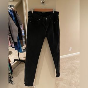 Men’s Levi black jeans